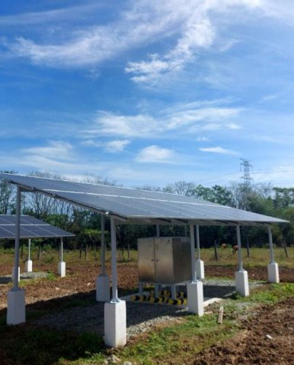 6 комплектов систем хранения солнечной энергии мощностью 10 кВА на Филиппинах.