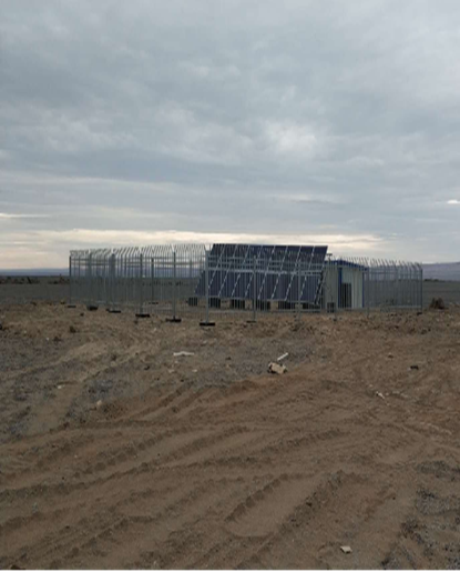 Солнечная автономная система мощностью 3-5 кВА на пограничном посту Синьцзян