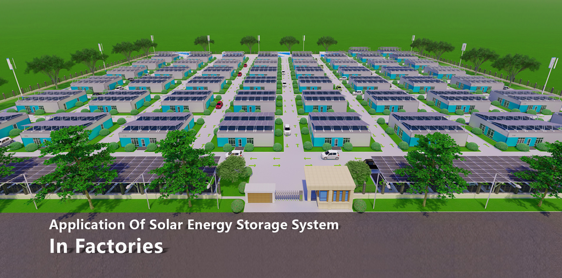 система накопления солнечной энергии в горнодобывающих районах